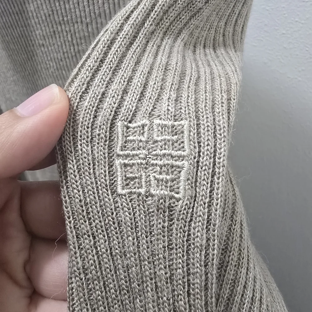 Givenchy For Chesa Women's Beige Turtleneck Sweater - Picture 3 of 9